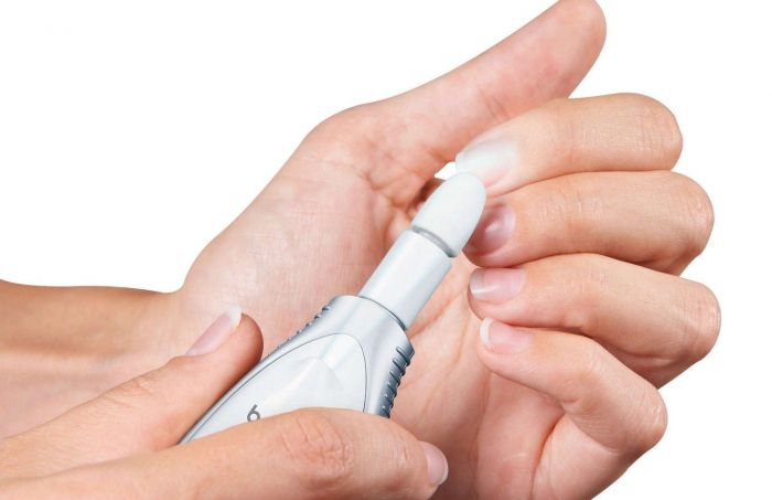 Манікюрний набір Beurer, від мережі, насадок-7, з підсвіткою, біло-сірий