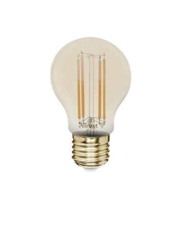 Лампа розумна Trust E27 LED FILAMENT 470 Lumen, 1800-2700k, білий