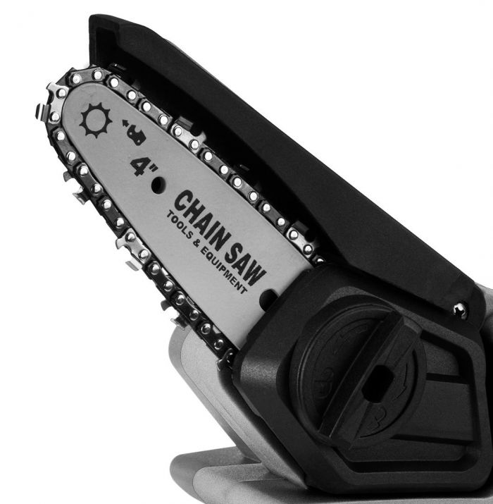 Пила ланцюгова акумуляторна Graphite Energy+ 18В Li-lon 10см 4.6м/сек 1.25кг без АКБ та ЗП