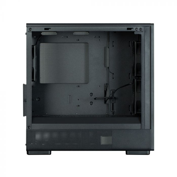 Корпус Zalman P10 Namu без БП, 1xUSB3.0, 1xUSBType-C, 2x120мм, 1x120мм ARGB, VGA 340мм, LCS ready, TG Side Panel, mATX, чорний