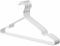 Набір вішаків Ardesto 40.5см, 10шт, метал, ПВХ, білий