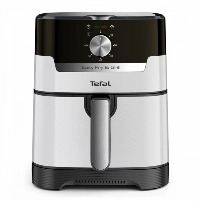 Мультипіч Tefal EasyFry&Grill, 1550Вт, чаша-4.2л, механічне керув., від 80°C до 200°C, пластик, чорний-світло-сірий