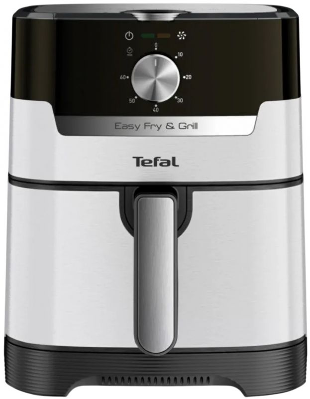 Мультипіч Tefal EasyFry&Grill, 1550Вт, чаша-4.2л, механічне керув., від 80°C до 200°C, пластик, чорний-світло-сірий