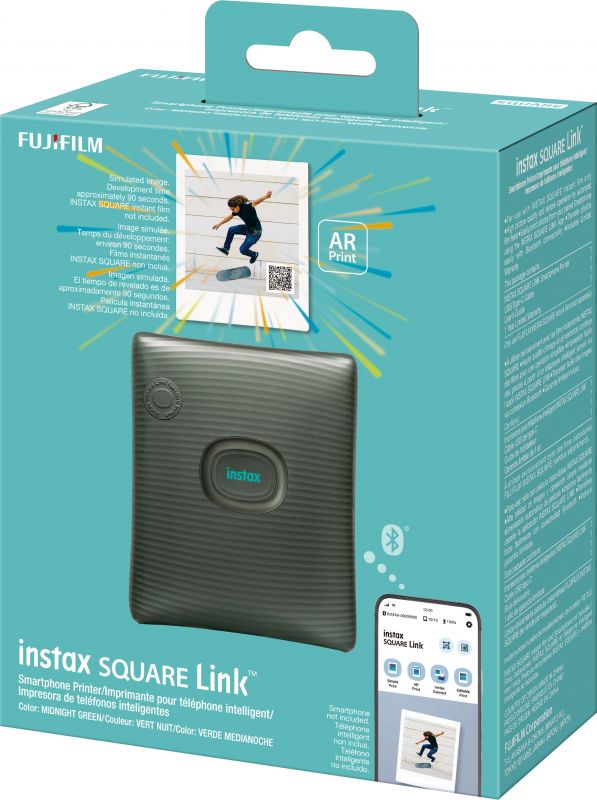 Фотопринтер Fujifilm INSTAX SQ Link Green