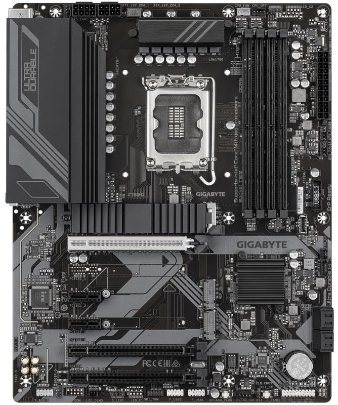 Материнська плата GIGABYTE Z790 D s1700 Z790 4xDDR5 M.2 HDMI DP ATX