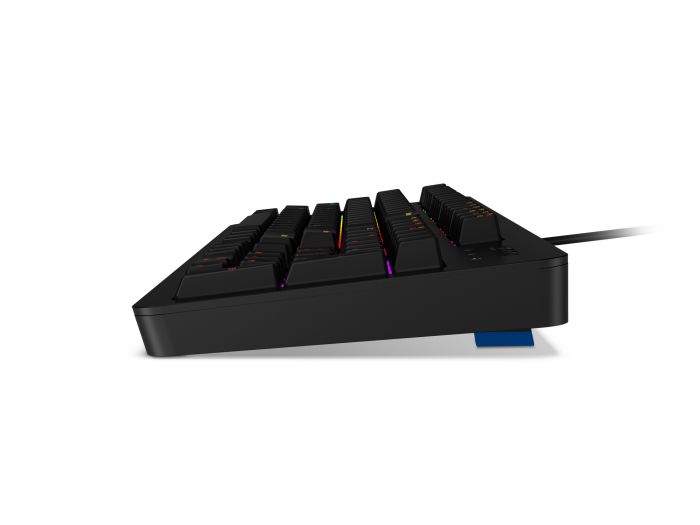 Клавіатура мембранна Lenovo Legion K300 104key, USB-A, EN/UKR, RGB, чорний