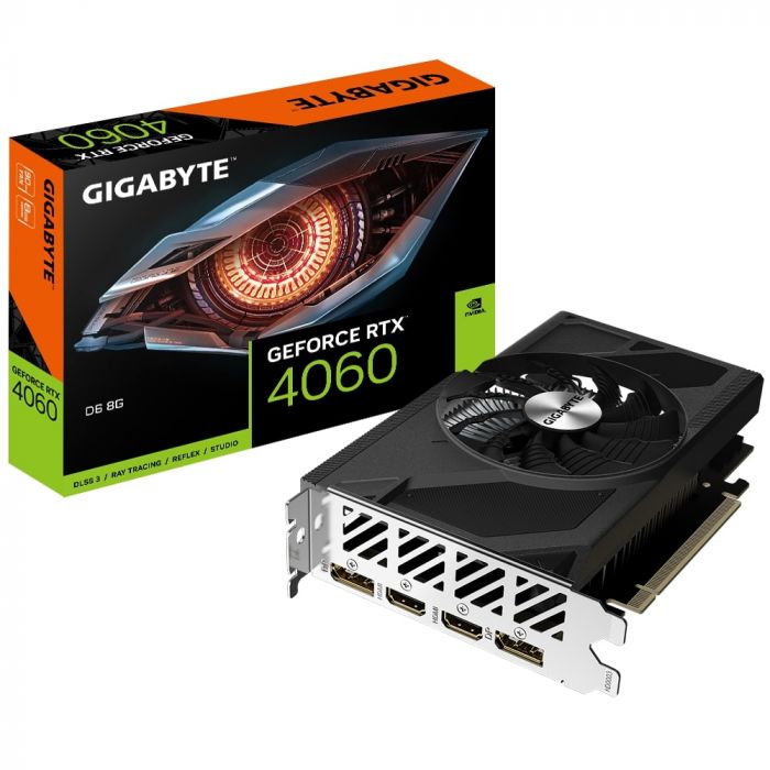 Відеокарта GIGABYTE GeForce RTX 4060 8GB GDDR6 D6