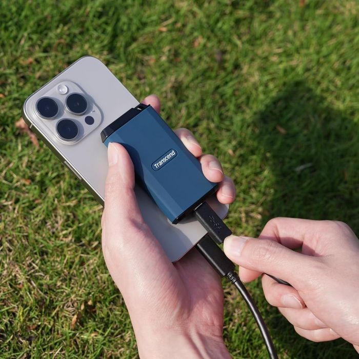 Портативний SSD Transcend 2TB USB 3.2 Gen 2 Type-C ESD410C