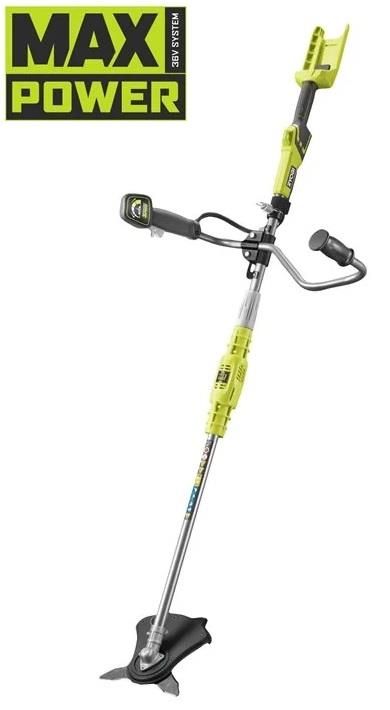 Тример садовий акумуляторний Ryobi Max Power RBC36X26BG2-0 36В 26см ніж/ліска 30см ергоремені Vertebrae 3.7кг без АКБ та ЗП