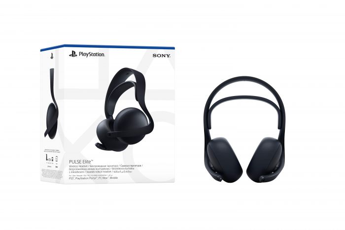 Гарнітура PlayStation PULSE Elite, WL, Midnight Black