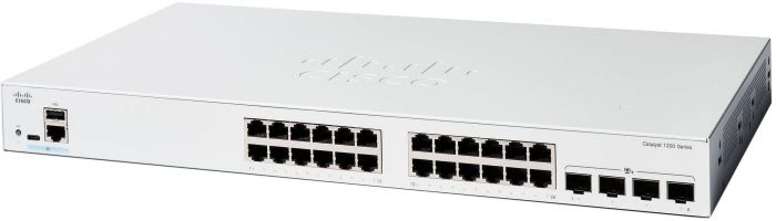 Комутатор Cisco Catalyst 1200 24xGE, 4x10G SFP+