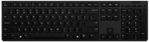 Клавіатура Lenovo Professional Wireless Rechargeable Keyboard-Ukraine