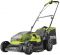 Газонокосарка акумуляторна Ryobi ONE+ RY18LM37A-140 18В акб 1х4А·год 37см 45л 25-70мм 16кг