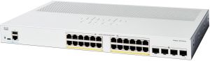 Комутатор Cisco Catalyst 1200 24xGE, PoE, 4x10G SFP+