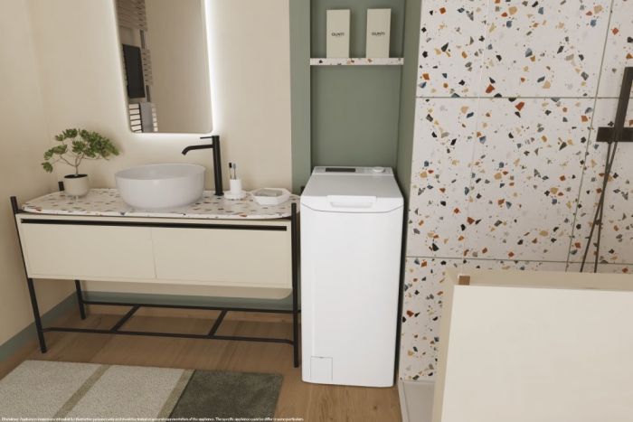 Пральна машина Candy вертикальна, 7кг, 1200, A+++, 60см, дисплей, білий