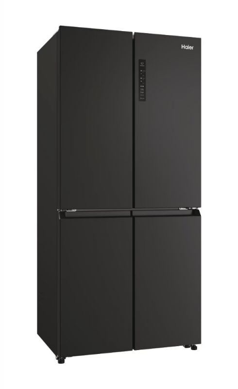 Холодильник Haier багатодверний, 181.5x83.3х65, холод.відд.-311л, мороз.відд.-156л, 4дв., А+, NF, інв., дисплей, чорний