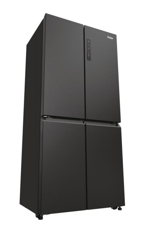 Холодильник Haier багатодверний, 181.5x83.3х65, холод.відд.-311л, мороз.відд.-156л, 4дв., А+, NF, інв., дисплей, чорний