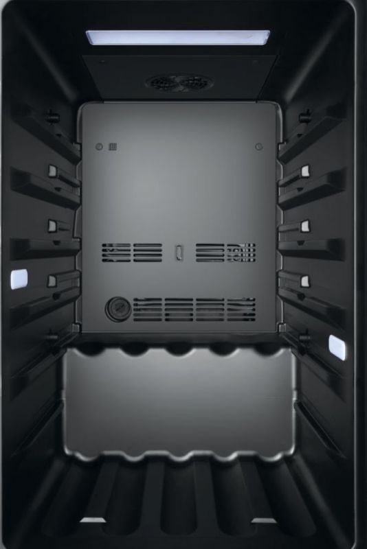 Холодильник Haier для вина, 82x49.7х58, холод.відд.-118л, зон - 1, бут-49, ST, дисплей, чорний