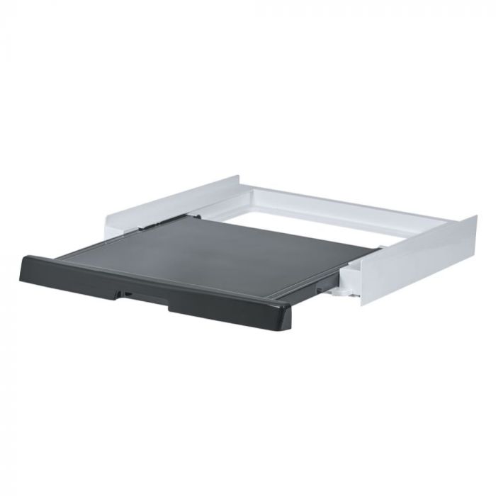 Комплект монтажний Haier для з'єднання пральної машини з сушильною машиною, 47-60см, білий