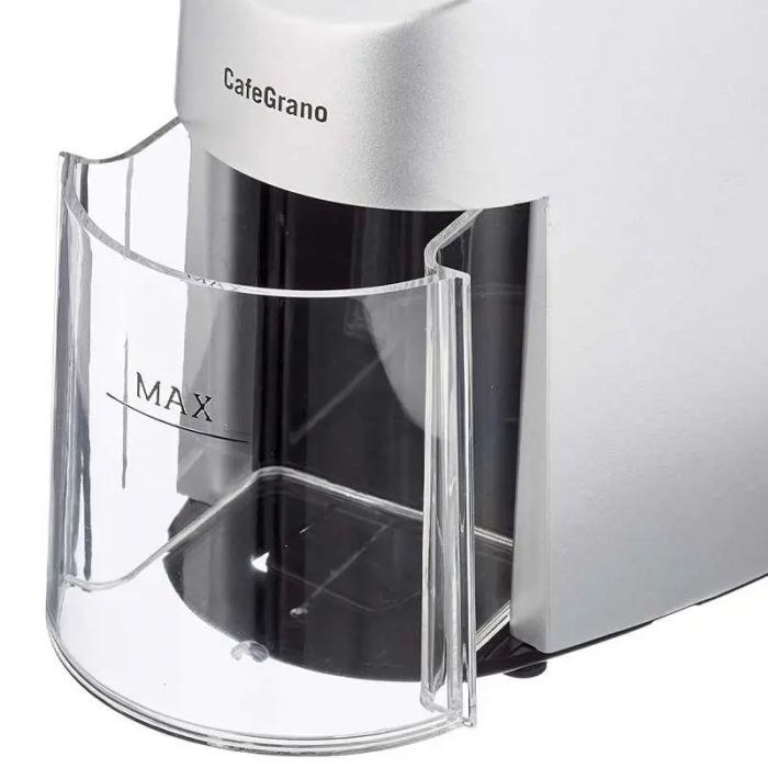 Кавомолка Nivona жорнова 100Вт, об'єм зерен-200г, регул.ступеню помолу, пластик, сріблястий