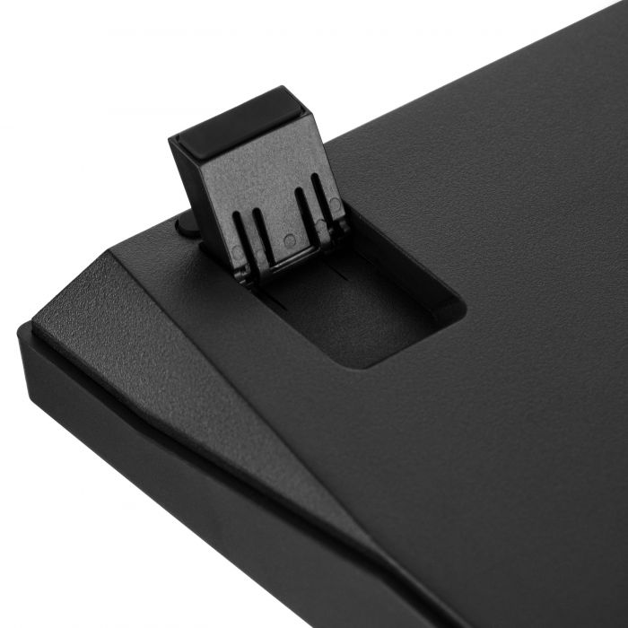 Клавіатура механічна Lemokey  X4 84Key, Keychron Brown, USB-A, QMK/VIA, EN/UKR, Red led, чорний