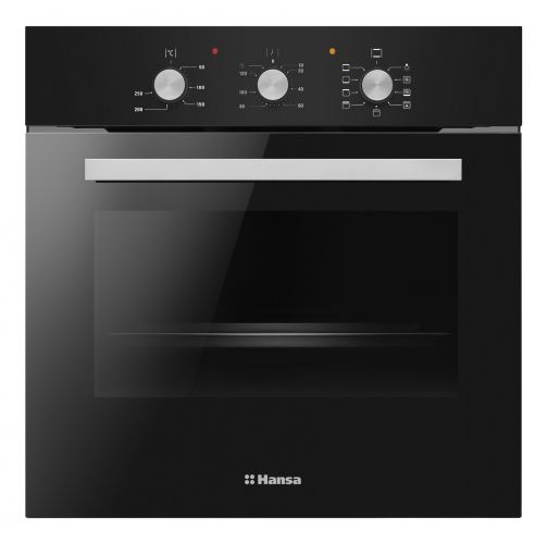 Духова шафа Hansa електрична, 62л, A, конвекція, чорний