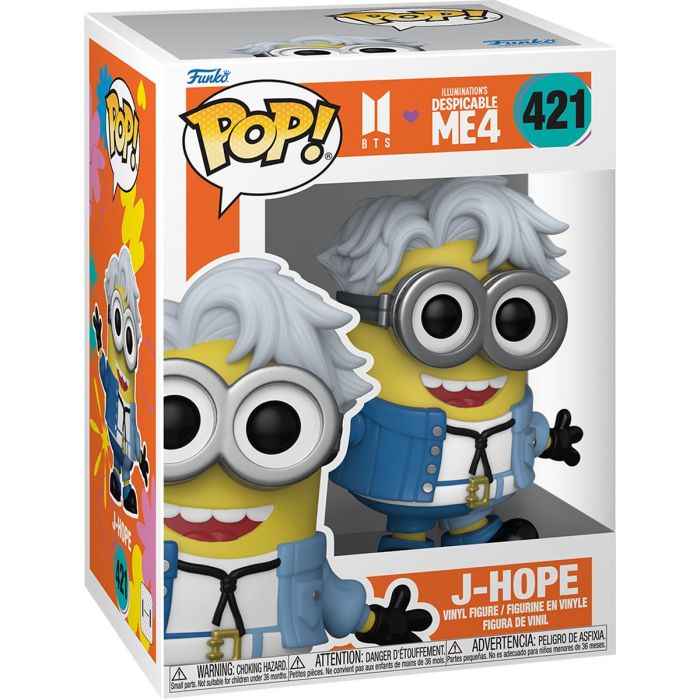 Фігурка Funko POP Rocks: Minions X BTS - J-Hope