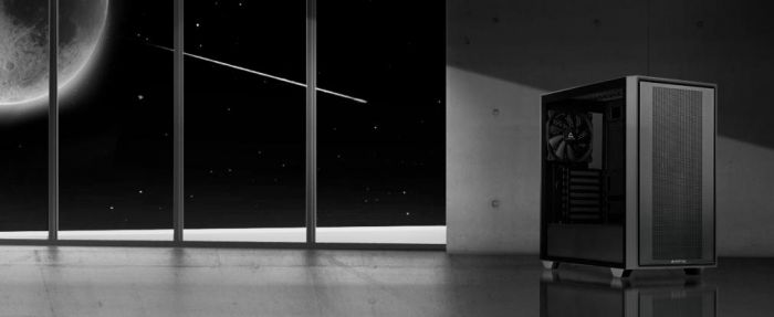 Корпус CHIEFTEC Gaming Night Hunter, без БЖ, 2xUSB3.0, 1xUSB3.2 Gen2 Type-C, 4x140мм, VGA 425мм, LCS ready, TG Side panel, EATX, чорний