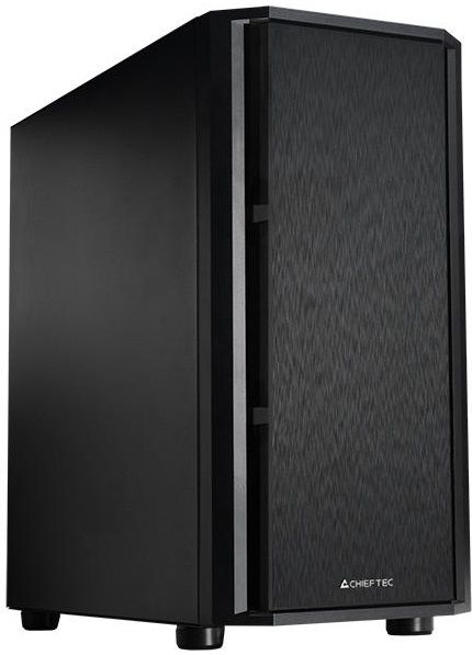 Корпус CHIEFTEC Pro Mini, без БЖ, 1xUSB3.0, 1xUSB2.0, 1xUSB Type-C, 1x120мм, Sound insulated panels, VGA 330мм, LCS ready, mATX, чорний
