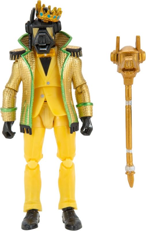 Колекційна фігурка Fortnite Solo Mode Y0nd3r - Solid Gold, 10см