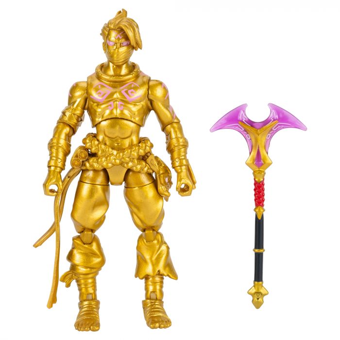 Колекційна фігурка Fortnite Solo Mode Raz (Golden) (Ultra Limited Edition), 10см