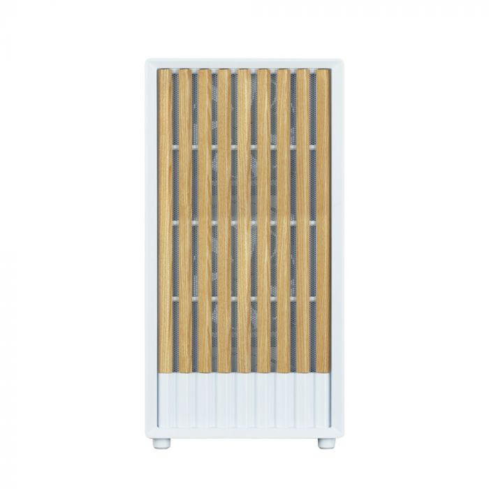 Корпус Zalman P10 Namu без БП, 1xUSB3.0, 1xUSBType-C, 2x120мм, 1x120мм ARGB, VGA 340мм, LCS ready, TG Side Panel, mATX, білий