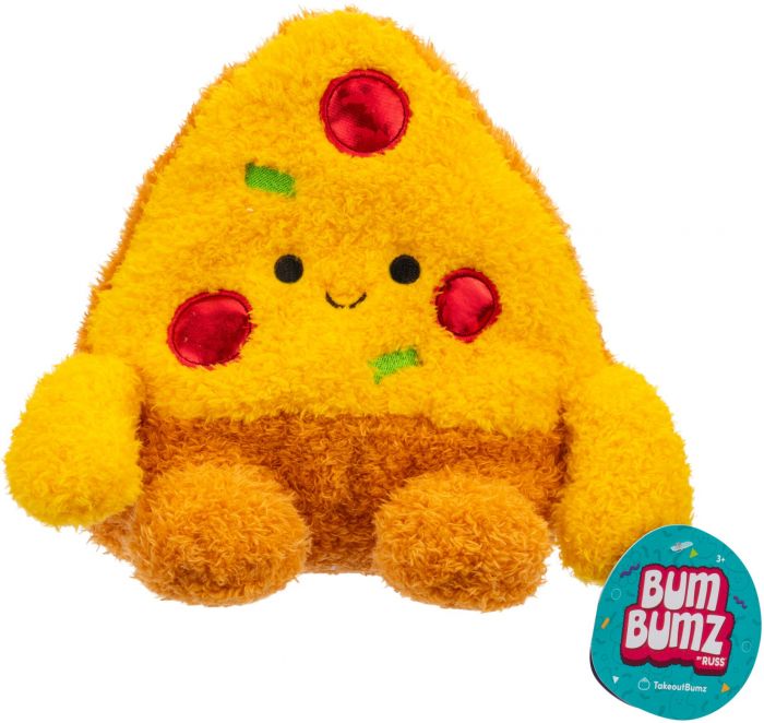 М'яка ігрaшка BumBumz TakeoutBumz Піца Пет, 19см