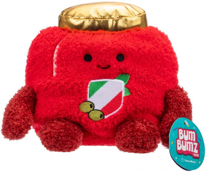 М'яка ігрaшка BumBumz TakeoutBumz Банка з Червоним Соусом Серафіна, 19см