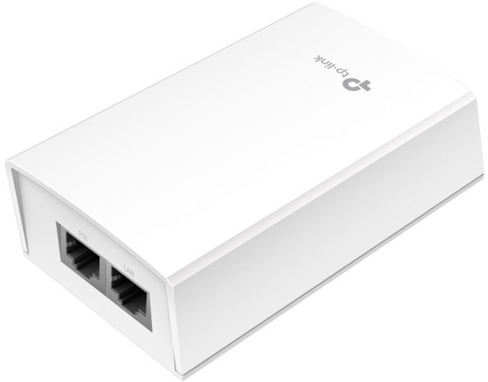 Інжектор PoE TP-LINK POE4824G 1xGE, 1xGE PoE, 24Вт, Пасивний