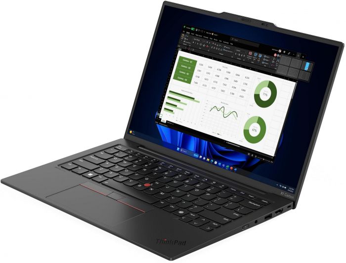 Ноутбук Lenovo ThinkPad X1 Carbon-G12 14" WUXGA IPS AG, Intel U7-155U, 32GB, F1TB, UMA, Win11P, чорний