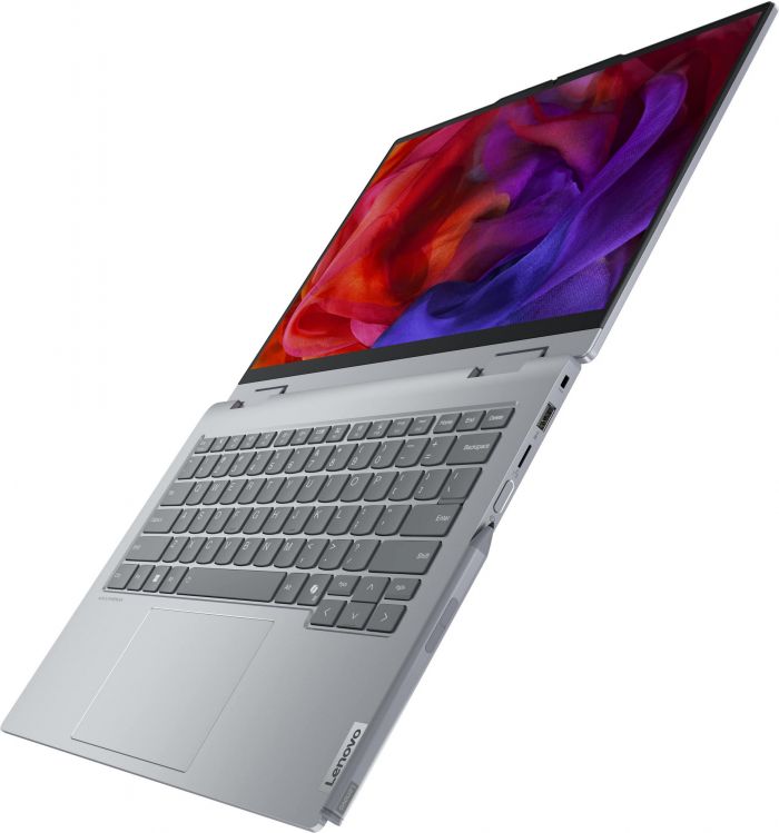 Ноутбук Lenovo ThinkBook 14 2-in-1-G4 14" WUXGA IPS Touch, Intel U7-155H, 32GB, F1TB, UMA, Win11P, сріблястий
