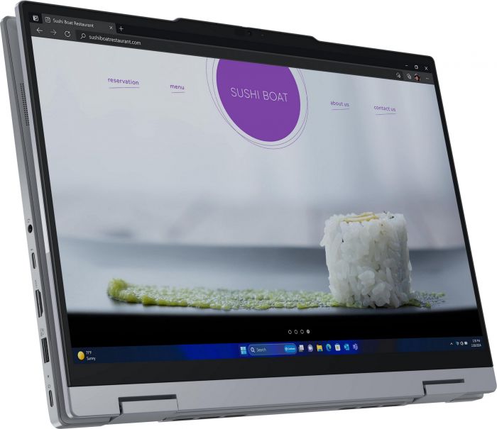 Ноутбук Lenovo ThinkBook 14 2-in-1-G4 14" WUXGA IPS Touch, Intel U7-155H, 32GB, F1TB, UMA, Win11P, сріблястий