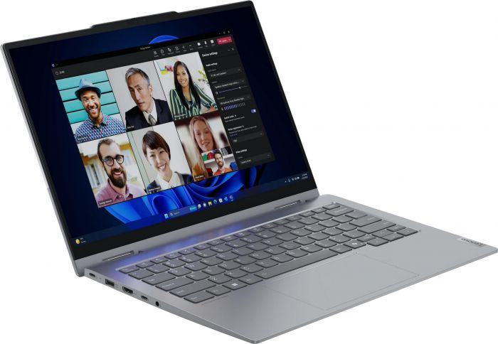 Ноутбук Lenovo ThinkBook 14 2-in-1-G4 14" WUXGA IPS Touch, Intel U7-155H, 32GB, F1TB, UMA, Win11P, сріблястий