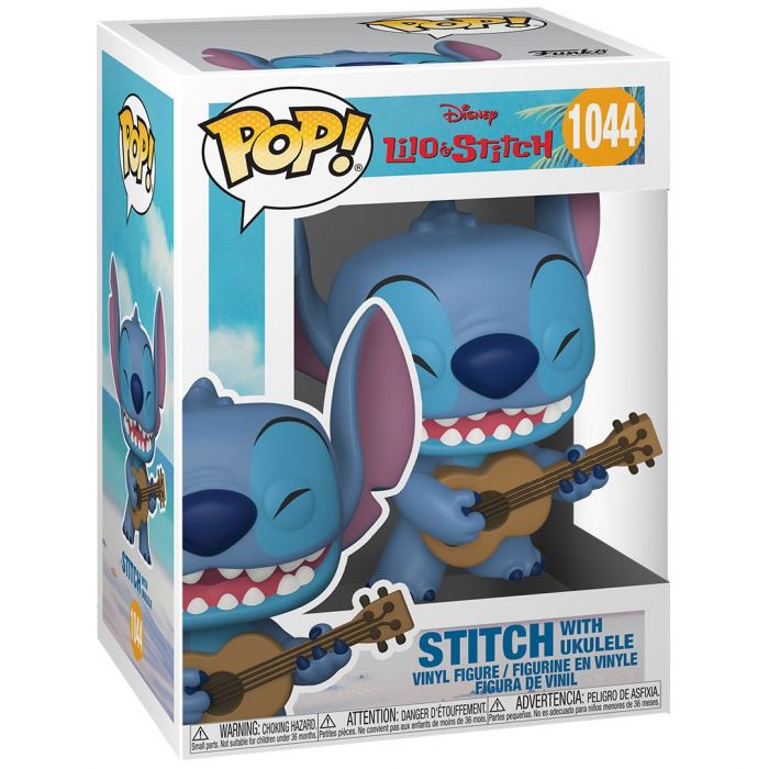 Фігурка Funko POP Disney: Lilo & Stitch - Stitch w/ukelele