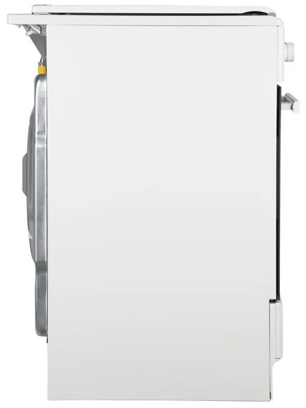 Плита Hansa комбінована, 65л, 50x60см, дисплей, конвекція, чавун, білий