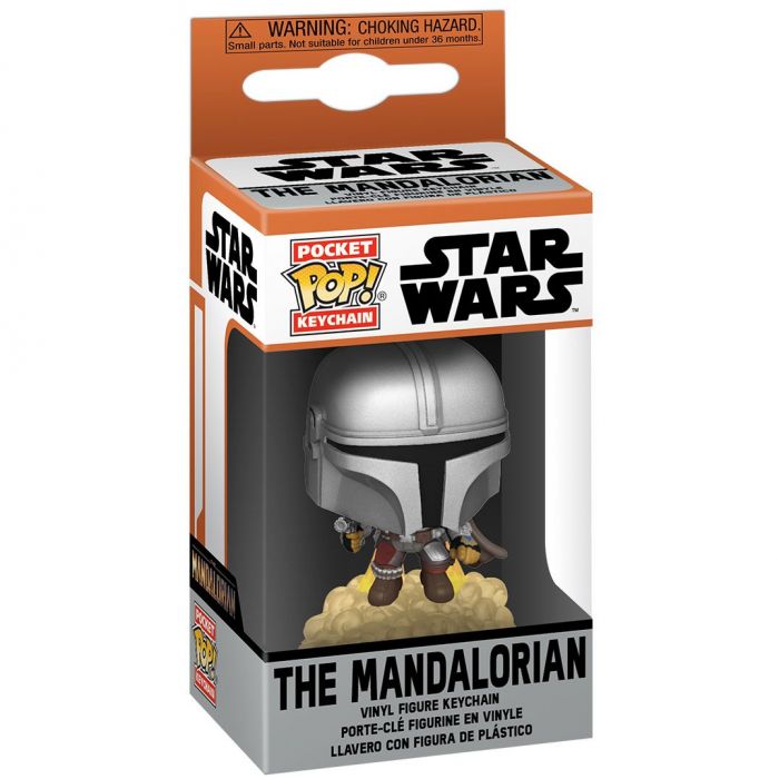 Брелок Funko POP: Mandalorian - Mandalorian w/ booster