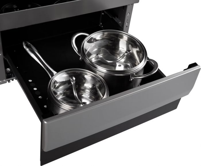 Плита Hansa комбінована, 65л, 50x60см, дисплей, конвекція, чавун, нерж