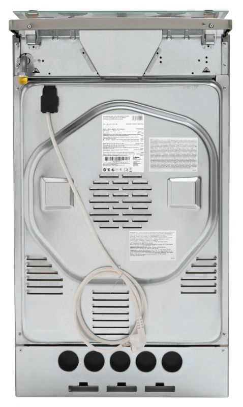 Плита Hansa комбінована, 65л, 50x60см, дисплей, конвекція, чавун, нерж