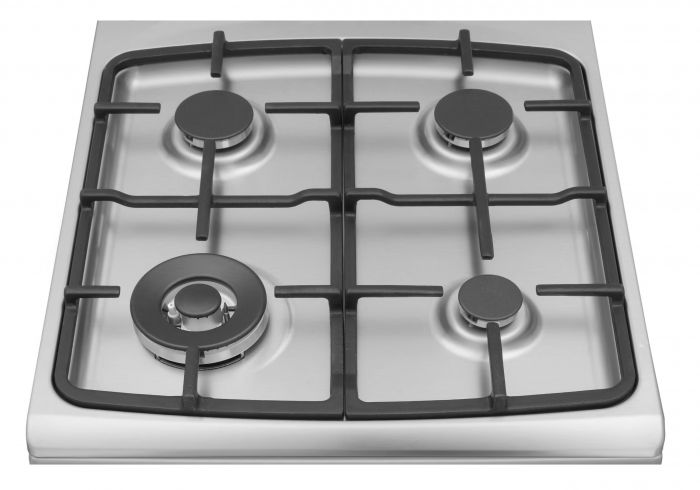 Плита Hansa комбінована, 65л, 50x60см, дисплей, конвекція, чавун, нерж