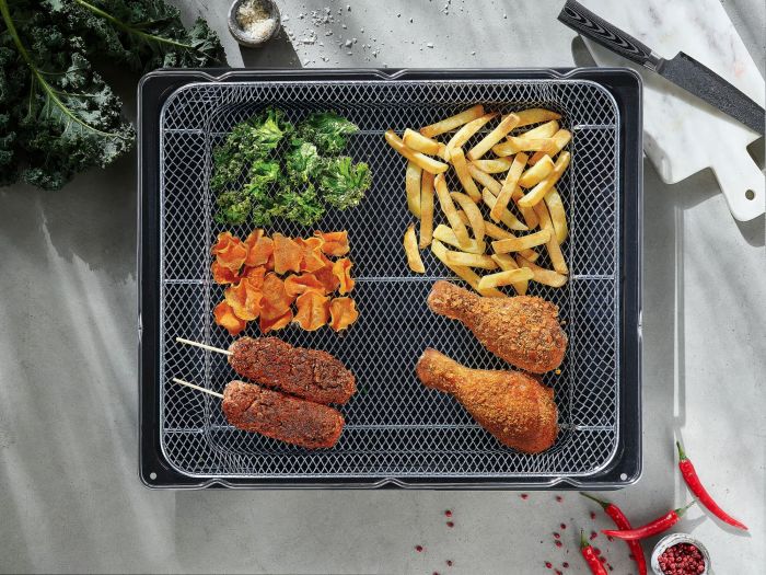 Плита Hansa комбінована, 65л, 50x60см, дисплей, конвекція, чавун, чорний