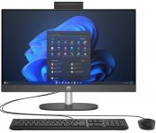 Комп'ютер персональний моноблок HP 240-G10 23.8" FHD IPS AG, Intel i3-N300, 16GB, F512GB, UMA, WiFi, кл+м, 3р, Win11P, чорний