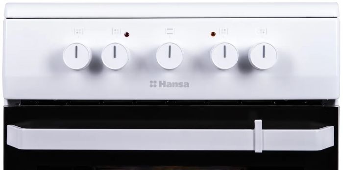 Плита Hansa електрична склокерамічна, 67л, 50x60см, білий