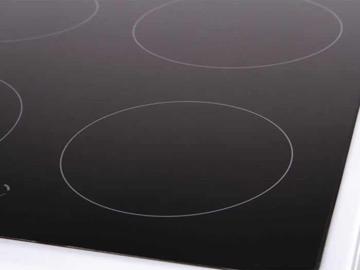 Плита Hansa електрична склокерамічна, 67л, 50x60см, білий