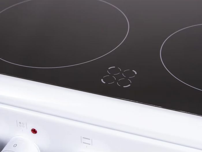 Плита Hansa електрична склокерамічна, 67л, 50x60см, білий